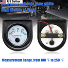 Water Temp Gauge 52mm 100-250f Digital Meter Kit W  Sensor Car Marine Boat Usa