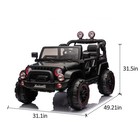 24v Kids Ride On Car 2 Seater Electric Truck Toy With Remote Bluetooth 2 5-4 Mph