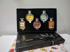 Chanel Miniature Perfume Bottle Set  Black Gift Box   5 Bottles auctentic