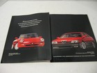 1991 Alfa Romeo 164 Spider Car Dealer Sales Brochure Catalog