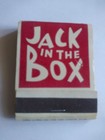 Vintage Matches From Jack In The Box Restaurants