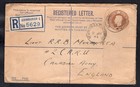 Gb Ww2 Military 1943 Scotland  Registered Letter Cover To Lieut In Canadian Army