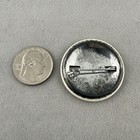 La Raza Unida Stop The Draft Chicano Mexican Amer Political Party Pinback Button