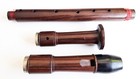 Wwii German Military Nagel D r g m  Palisander Treble Alto Recorder 1940 s
