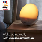 Smartsleep Wake-up Light  Colored Sunrise And Sunset Simulation  5 Natural Sound