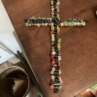 Handmade Beaded Cross