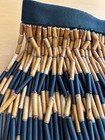 Vintage Bamboo New Zealand Piupiu Maori Dance Skirt Hawaiian Hula Polynesian