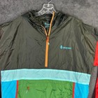 Cotopaxi Teca Half-zip Windbreaker Jacket Hoodie Men   s M   Women   s L Colorblock