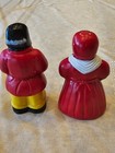 Vintage Black Americana Salt And Pepper