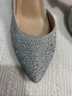 Chase   Chloe Silver Sparkle High 4    Stiletto Heels Women   s Size 7 Wedding Shoes