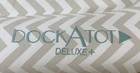 Dockatot Deluxe Plus - Stage 1 Dock  Grey white Chevron With Extra Cover