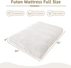 6 Inches Futon Mattress Full Size Thick Futons Sofa Bed Couch Floor Mattress