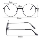 Retro Round Glasses Classic Clear Lens Circle Glasses Non-prescription Metal    