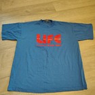 Vintage Fruit Of The Loom Best T-shirt Xl Blue Ochsner Blood Bank Single Stitch