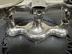 Antique Vintage Fairbanks Nickel Plated Agate Bearing No 4 Scale With Weights