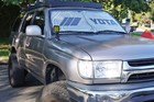 For Toyota 4runner 1996-2002 Windshield Sun Shade Trd Topographic Map Uv Block