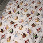 Girls Disney Princess Fitted Crib Toddler Bed Sheet Belle Ariel Rapunzel Mulan 