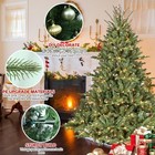 4-9ft Prelit Artificial Christmas Tree Premium Realistic Spruce Easy Assembly