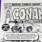 Conan The Barbarian  59 Cover Art John Buscema   Romita     replica Original Art    