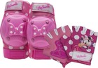 Minnie Mouse Child Bike Accessories - Helmet  Bell  And Safety Gear Set