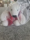 Coca Cola Small Polar Bear Red Scarf Plush Toy 4    Collectible