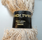 7 Vtg Unger French Tweed Yarn Skeins France 100  Wool Beige Natural Brown Hints