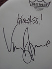 Black Sabbath Vinny Appice Signed   Autographed 12  Remo Drumhead