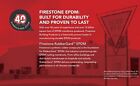 15  X 70  Firestone Rubbergard 60-mil Epdm Roofing Rubber