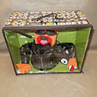 The Muppets Whatnot Workshop Orange Puppet Leather Jacket Fao Schwarz Disney