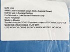 Lot Of 2 Aami Level 1 Blue Isolation Gowns Pk Of 5  L   Xl