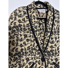 Carolina Colours Vintage 90s Tapestry Cropped Blazer Size 2x Cotton Animal Print