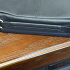 Two-fold Faux Leather Bible Cover Organizer  Black  Large