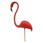 Union Products Outdoor Featherstone 52 In Tall Flamingo Yard Lawn Ornament  Pink