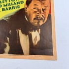 1934 Charlie Chan In London Original 14x22 Window Movie Poster