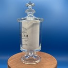 Dr  H  Gnadendorff Apothecary Glass Jar W lid Pharmacy Perfumery Fancy Articles