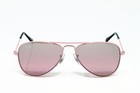 Ray Ban Junior Jr9506s-2117e Kids Sunglasses Pink 50mm Aviator Metal Girls Frame