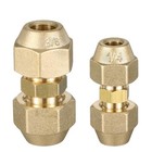 2 Pcs Copper Pipe Extension Joint Connectors  1 4  And 3 8  Hvac Pipe Coupling 