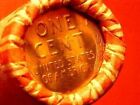 Tails    Tails Obw Bu  Lincoln Wheat Penny Roll Year Unknown Old Vintage Wrapper