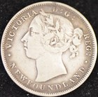 1888 Fine Newfoundland Twenty Cents  2