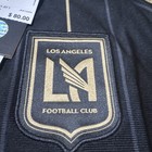 Medium Adidas Youth Lafc Home Jersey 23 24 Size 11-12y 152 Black Gold Bmo Shirt