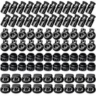 320pcs Plastic Cord Locks - Spring Stop Toggle Stoppers For Hoodies  Drawstrings