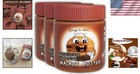 Deliciously Healthy  3-pack Chocolate Brownie Walnut Butter  Low Carb  