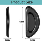 Eyeglass Nose Pads-upgraded Soft Silicone Adhesive Glasses Nose Pad  Anti-slip N