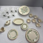 Lenox Holiday Christmas China Dinnerware 30 Pc Set 24k Gold Us Holly