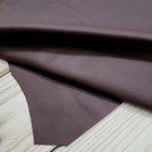 Brown Leather Partial Cow Hide High Quality Chocolate Brown Leather L13