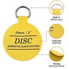 Disc Plate Hanger Picture Hanging Self Adhesive Stick On Hook 5 Sizes Choose