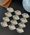 Marvelous Set 12 Gorham Sterling Silver  a4780 Bonbonniere Nut Dish American 4   