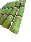 Mcm Copco Avocado Green Wall-mounted Spice Rack Complete 24 Canisters 2 Racks