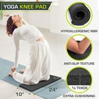 Prosourcefit Extra Thick Yoga Knee Pad And Elbow Cushion 15mm 5 8 Fits Standard