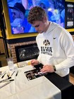 Reece Vander Zee Signed 8x10  Photo Iowa Hawkeyes Football Free Shipping     